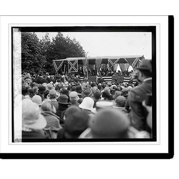 Historic Print, Coolidge at Arlington, 5/25/24, 18" x 24"