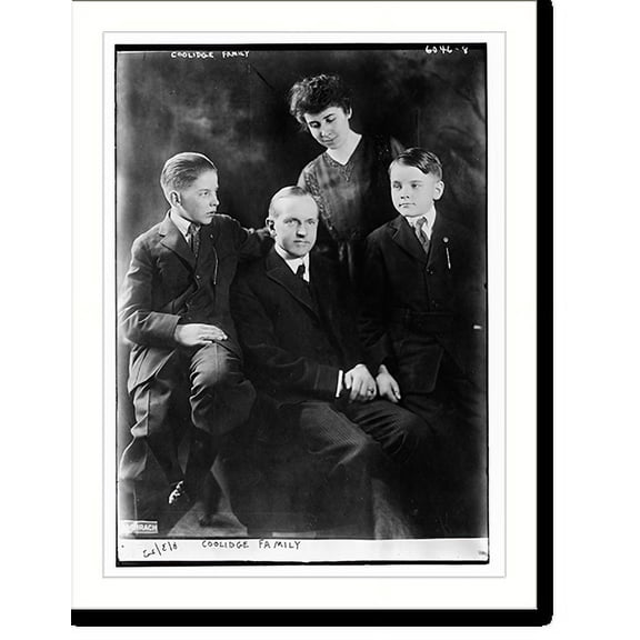 Historic Print, Coolidge family, 18" x 24"