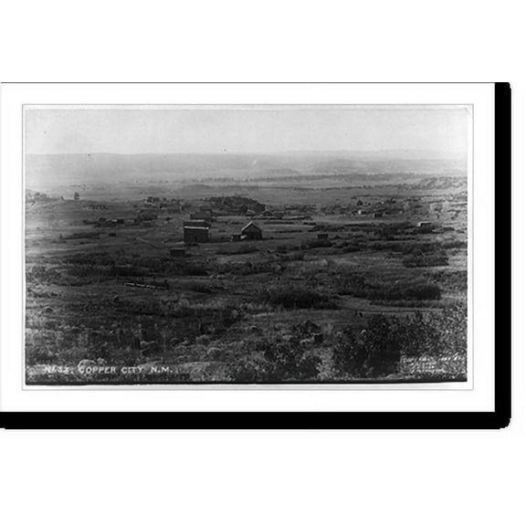 Historic Print, Copper City, New Mexico, 16" x 20"