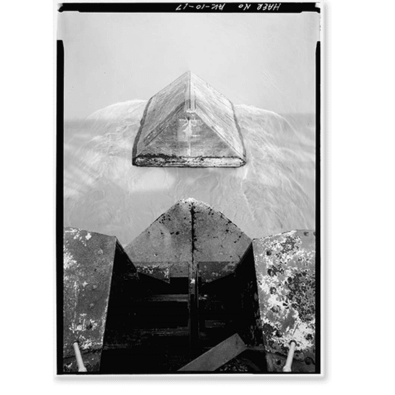 Historic Print, Copper River & Northwest Railroad, Million Dollar Bridge, Spanning Copper River at Miles Glacier, Cordova vicinity, Valdez-Cordova Census Area, AK - 17, 18" x 24"