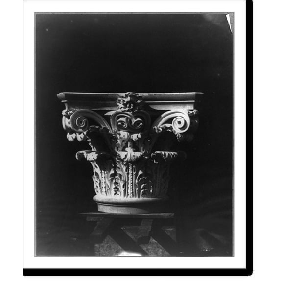 Historic Print, Corinthian column - U.S. Post Office Dept., 16" x 20"