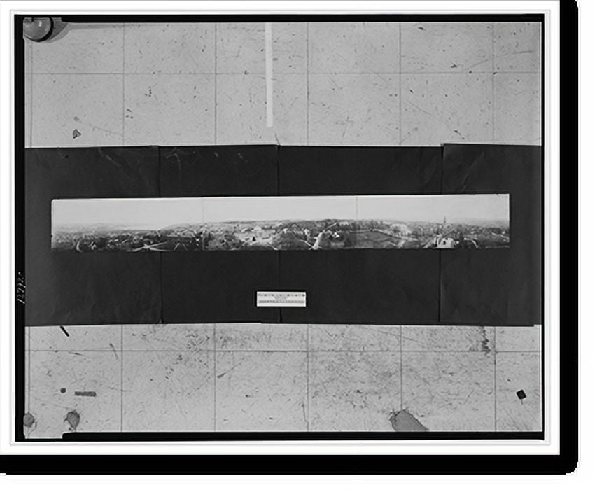 Historic Print, [Cornell Univ. from McGraw Tower embracing 360 [degrees