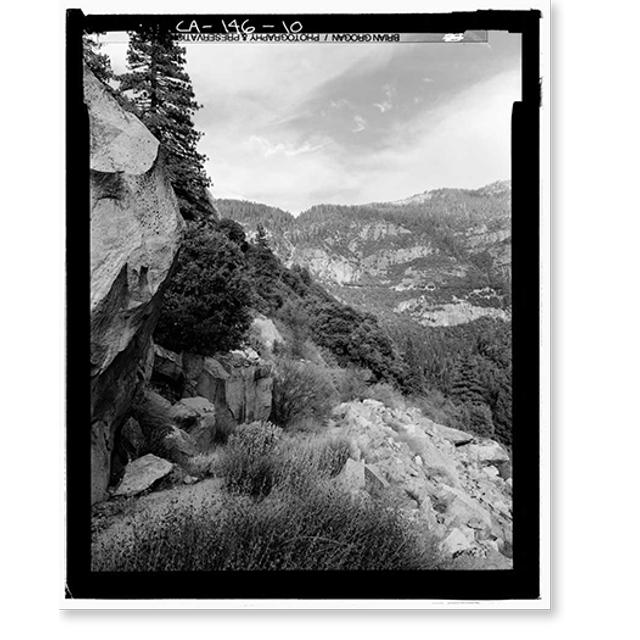 Historic Print, Coulterville Road, Between Foresta & AllWeather