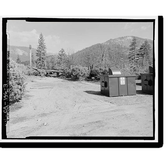 Historic Print, Coulterville Road, Between Foresta & All-Weather Highway, Yosemite Village, Mariposa County, CA - 7, 16" x 20"
