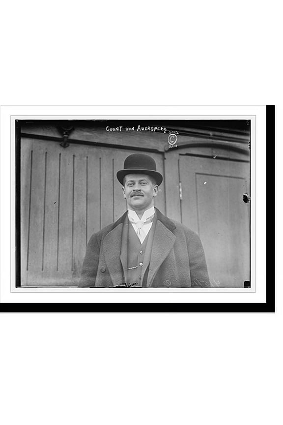 Historic Print, Count von Auersperg, 18" x 24"