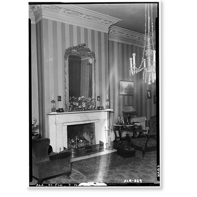 Historic Print, Courtview, 505 North Court Street, University of North