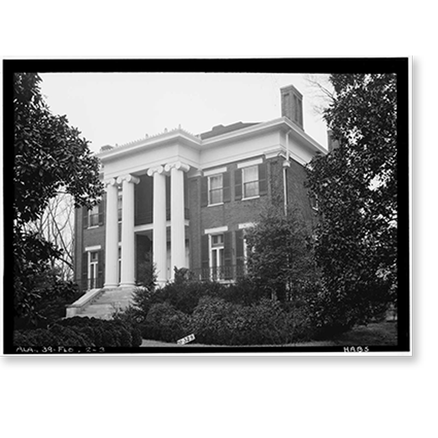 Historic Print, Courtview, 505 North Court Street, University of North