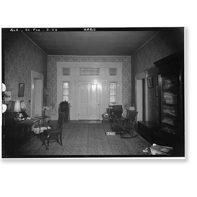 Historic Print, Courtview, 505 North Court Street, University of North