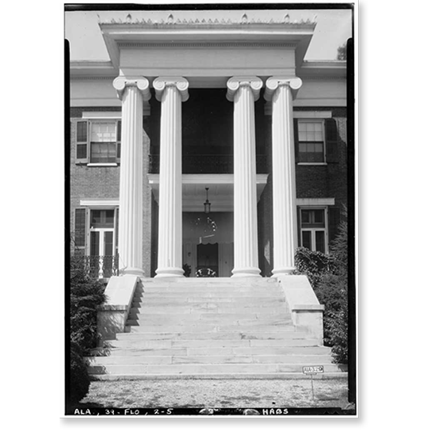 Historic Print, Courtview, 505 North Court Street, University of North