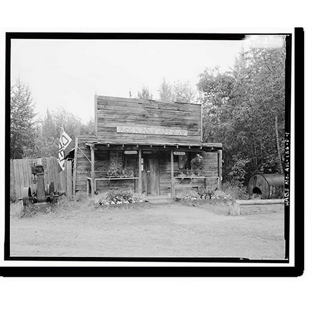 Historic Print, Cripple Creek, Assay OfficeSuperintendent's Office