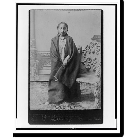 Historic Print, Crow Foot (Sitting Bull's son), 18" x 24"