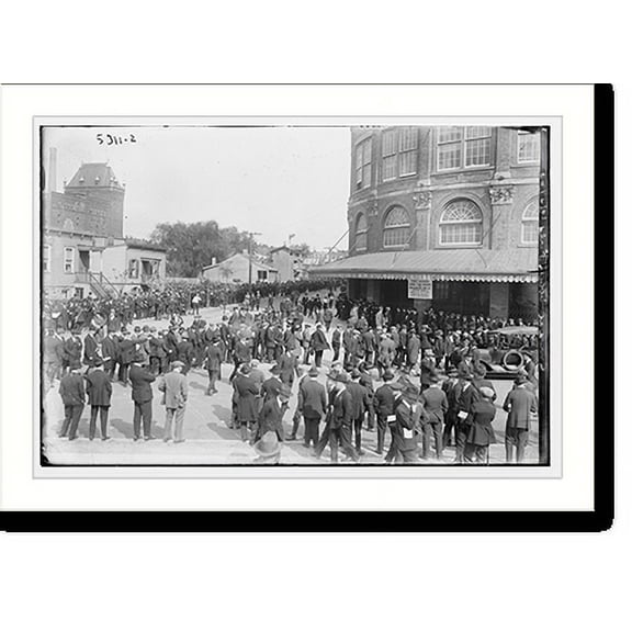 Historic Print, Crowd at Ebbets Field, 10/5/20 - 2, 16" x 20"