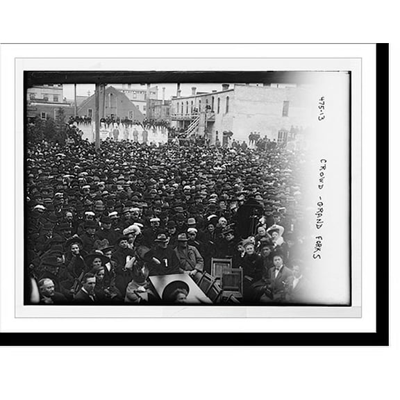 Historic Print, Crowd for Taft - 3, 18" x 24"