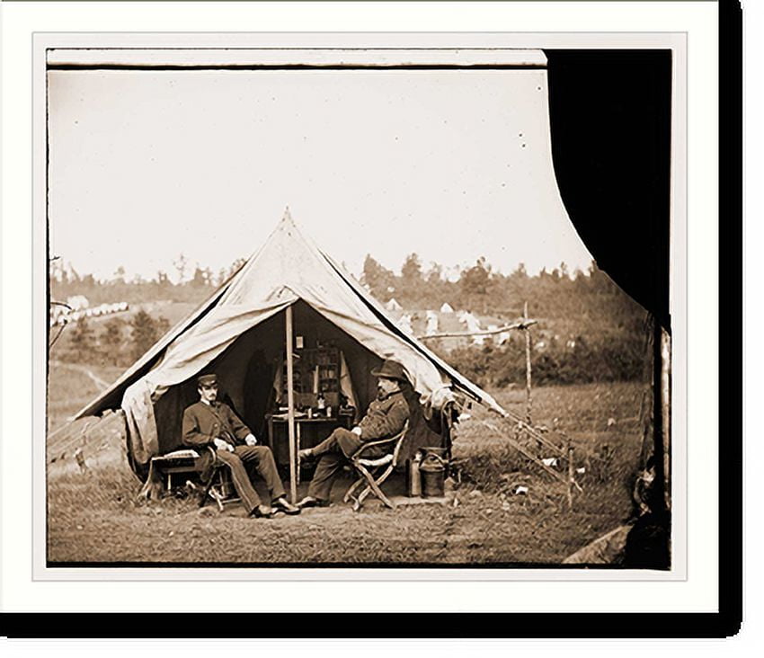 Historic Print, Culpeper Virginia. Dr. Charles K. Irwin 72nd New York