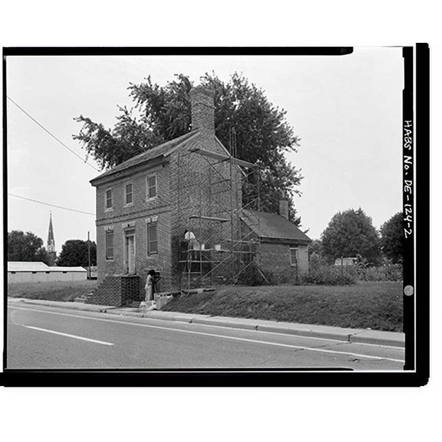 Historic Print, CumminsStockley House, 215 North Main Street, Smyrna