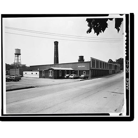 Historic Print, Curtis Paper Mill, Route 72, Newark, New Castle County, DE, 16" x 20"