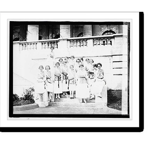 Historic Print, D.A.R. pages, 1920 - 2, 16" x 20"