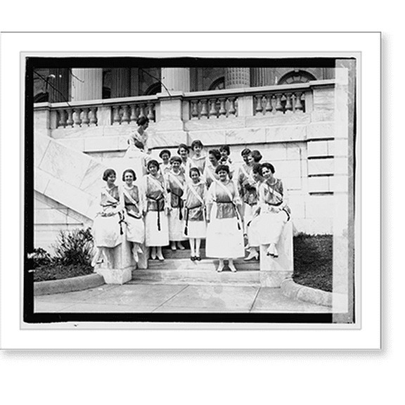 Historic Print, D.A.R. pages, 1920 - 3, 18" x 24"
