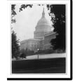 Historic Print, D.C. Washington. Capitol. Exterior. View called In the
