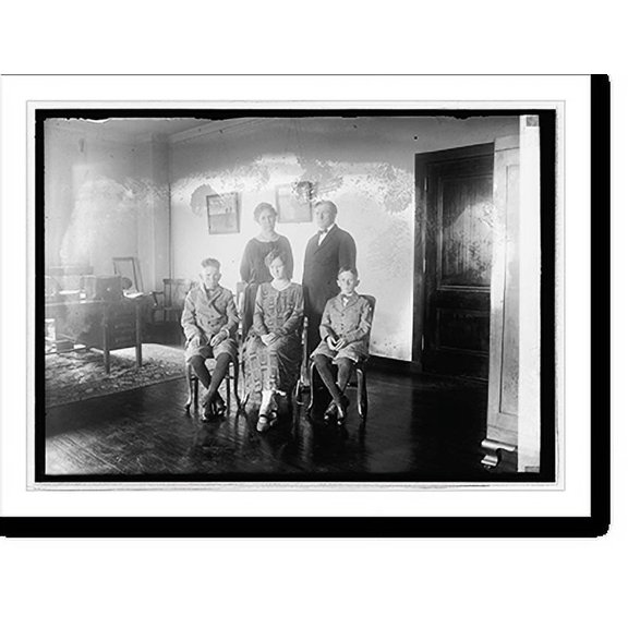 Historic Print, D.W. Davis & family, 9/8/23 - 2, 16" x 20"