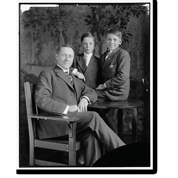 Historic Print, DAWE, GROSVENOR. GOVERNOR. WITH CHILDREN, 18" x 24"