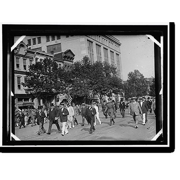 Historic Print, DRAFT PARADE - 6, 16" x 20"