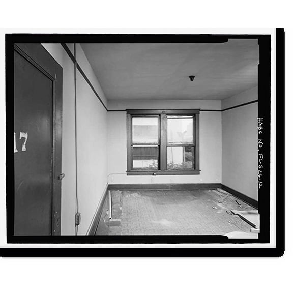 Historic Print, Dade Apartments, 403-405 North Miami Avenue, Miami, Dade County, FL - 12, 18" x 24"