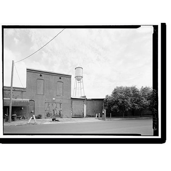 Historic Print, Dallas Compress Company, 2010 Alabama Avenue, Selma, Dallas County, AL - 2, 16" x 20"