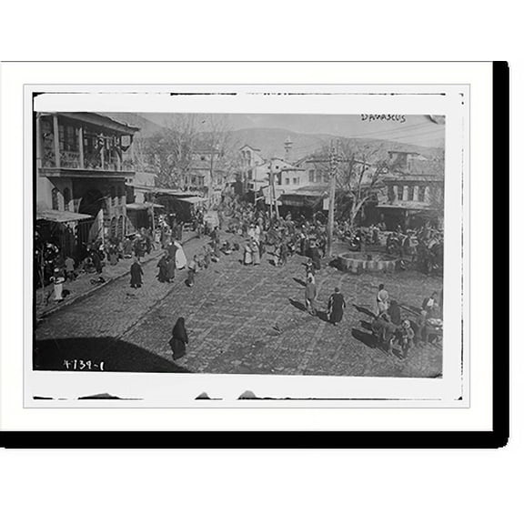 Historic Print, Damascus - 2, 18" x 24"