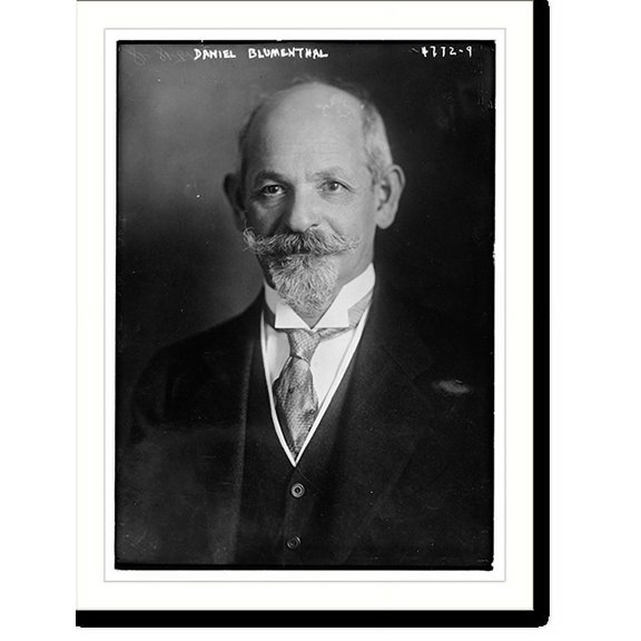 Historic Print, Daniel Blumenthal, 18" x 24"