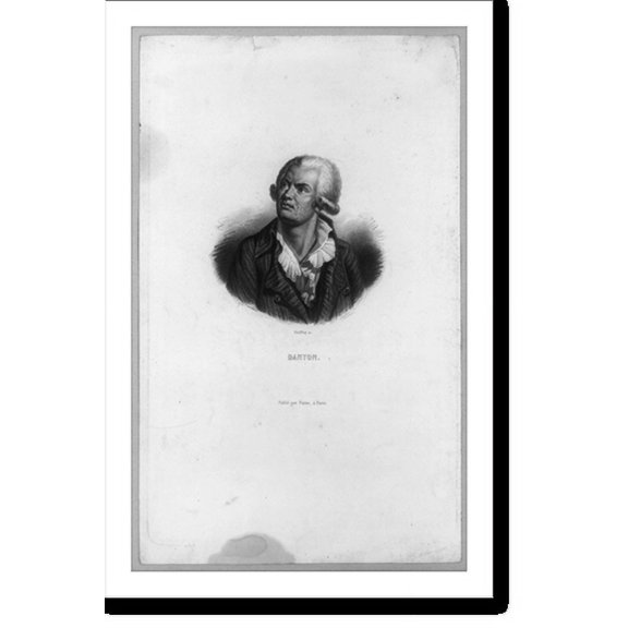 Historic Print, Danton.Geoffroy, sc., 16" x 20"