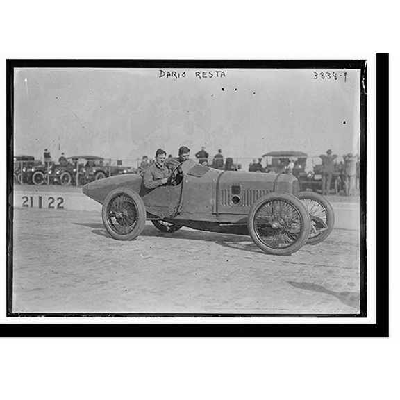 Historic Print, Dario Resta - 2, 16" x 20"