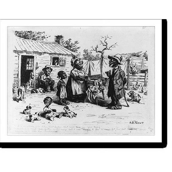 Historic Print, Dat's a remarkable fine chile, Mis' Peebles, what name have you giv her?"", 16" x 20"
