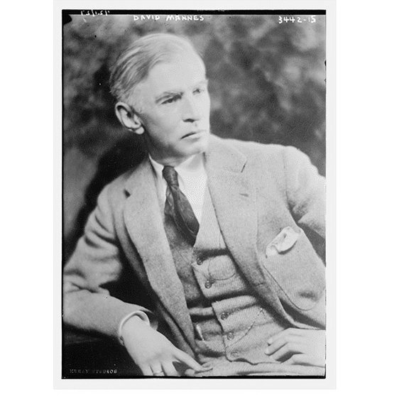 Historic Print, David Mannes, 16" x 20"