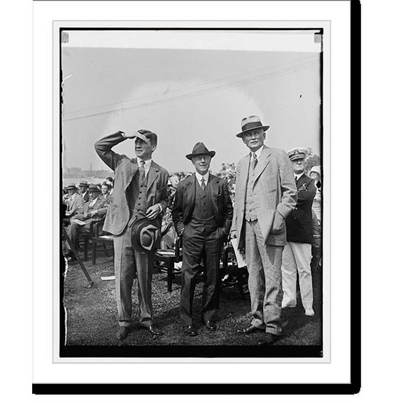 Historic Print, David S. Ingalls, Adams, Bingham, 5/29/29, 16" x 20"