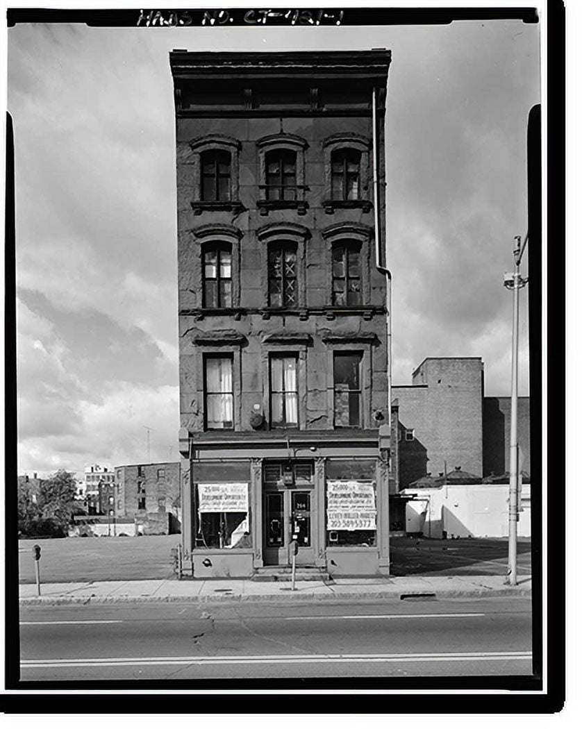 Historic Print, Dawson & Douglass Building, 294 State Street, New Haven, New Haven County, CT