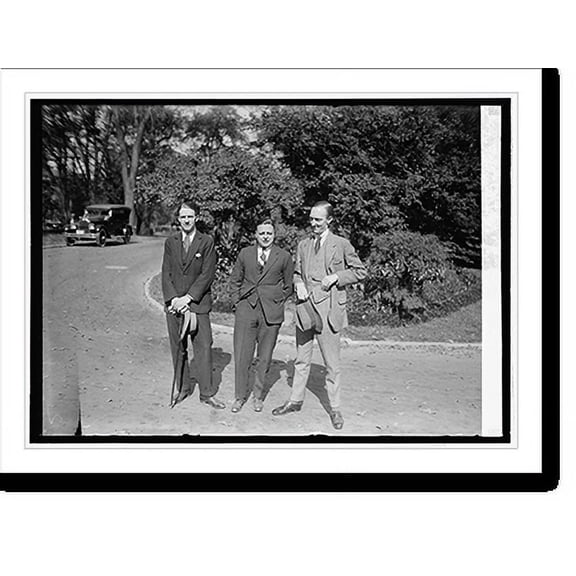 Historic Print, Debating team of Cambridge at W.H.; R.A. Butler, A.P. Marshall, Gerald Sparrows, 10/20/2, 18" x 24"