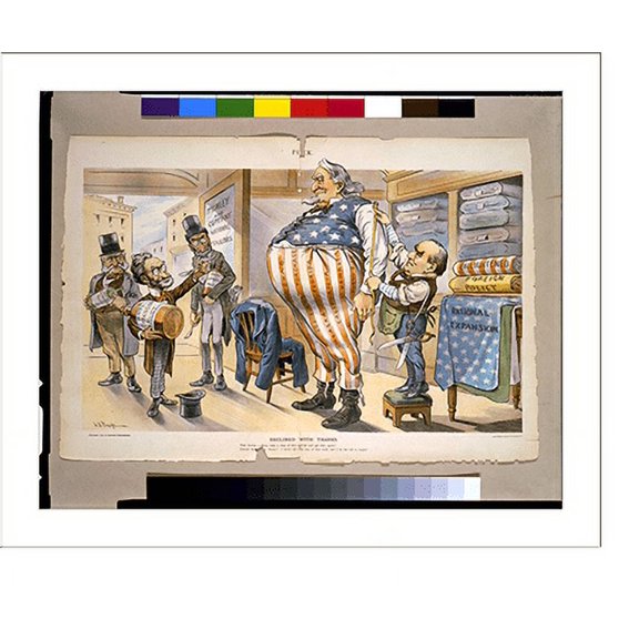 Historic Print, Declined with thanks.J.S. Pughe., 18" x 24"