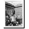 thumbnail image 1 of Historic Print, Dedication ceremonies of Alexander Hamilton statue, south of Treasury Building, 18" x 24", 1 of 3
