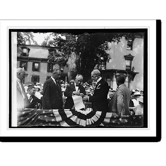 Historic Print, Dedication of Masonic Temple, 7/15/22, 18" x 24"