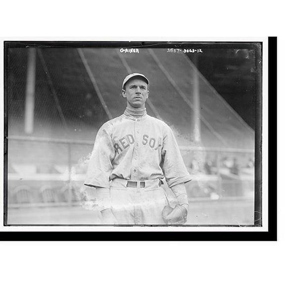 Historic Print, Del Gainer, Red Sox, 16" x 20"