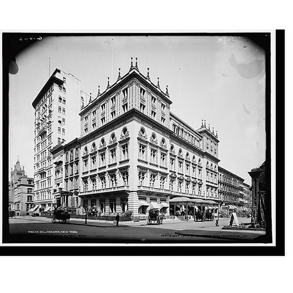 Historic Print, Delmonico's, New York, 16" x 20"