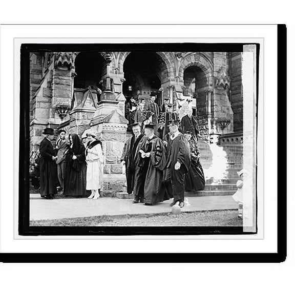 Historic Print, Denby at Georgetown College graduation - 2, 16" x 20"