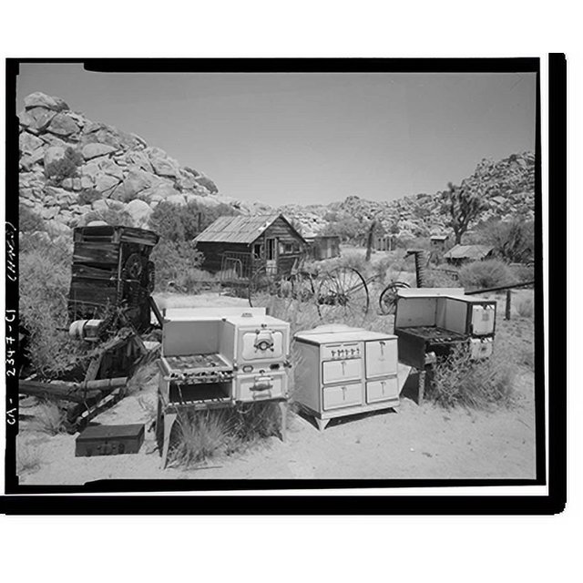 Historic Print, Desert Queen Ranch, Guest House, Twentynine Palms