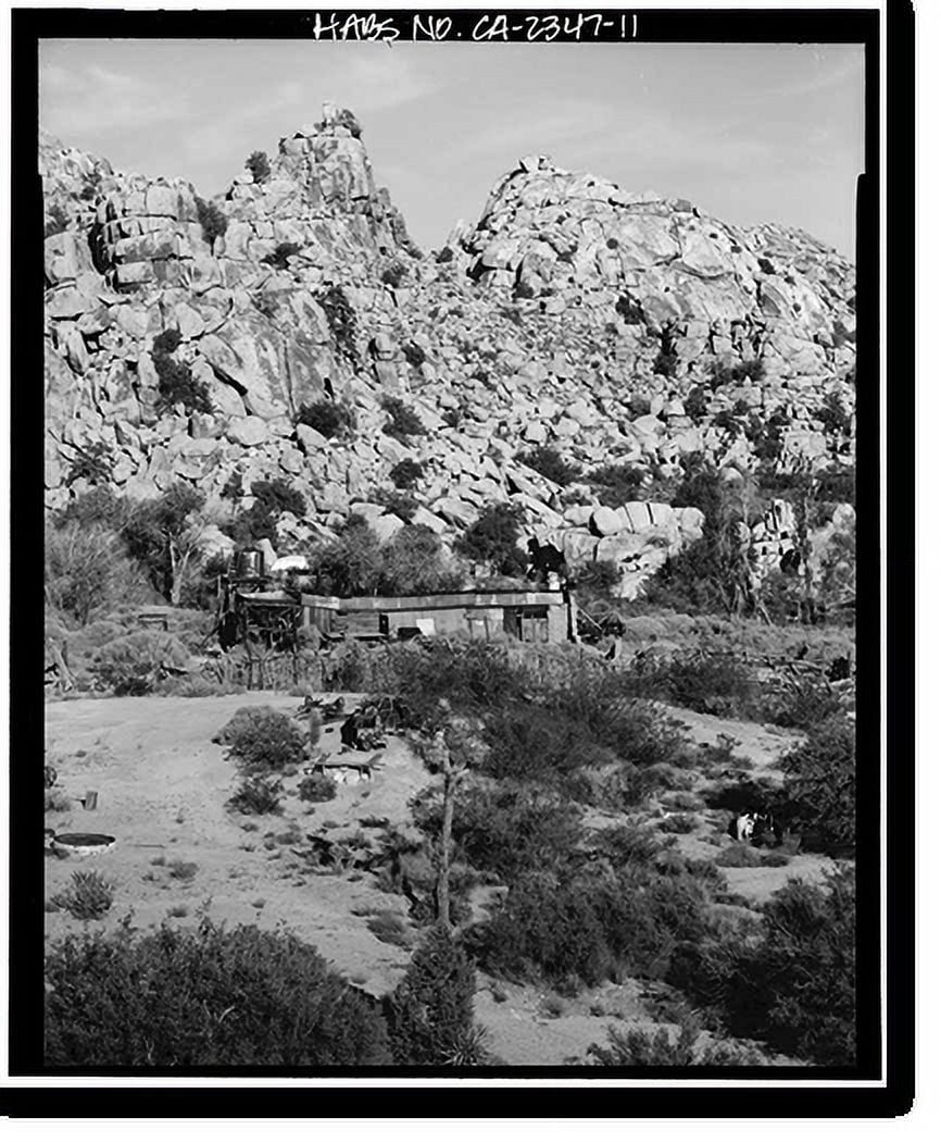 Historic Print, Desert Queen Ranch, Twentynine Palms vicinity, San