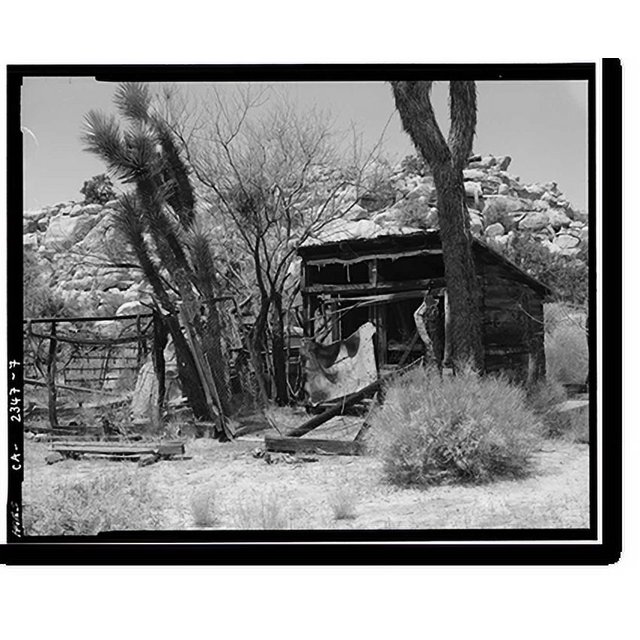 Historic Print, Desert Queen Ranch, Twentynine Palms vicinity, San