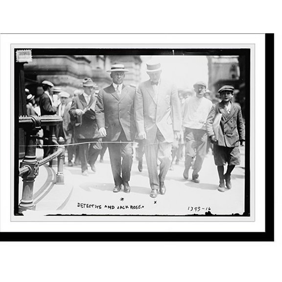 Historic Print, Detective and Jack Rose, 16" x 20"