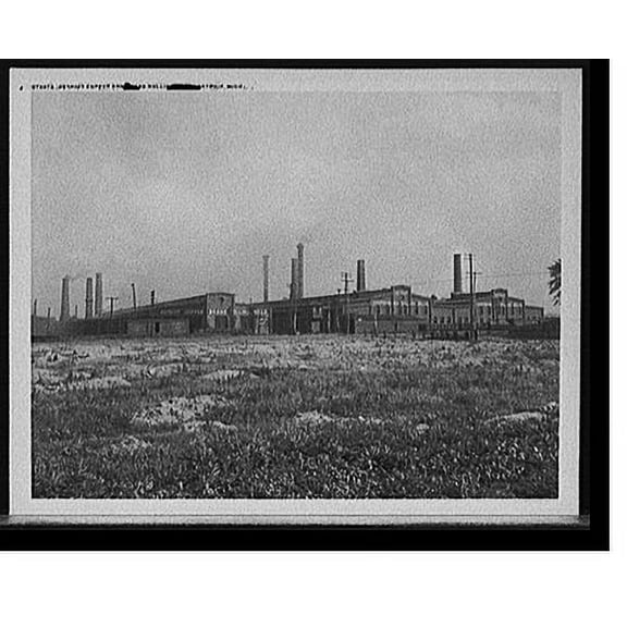 Historic Print, Detroit Copper and Brass rolling mills, Detroit, Mich., 18" x 24"