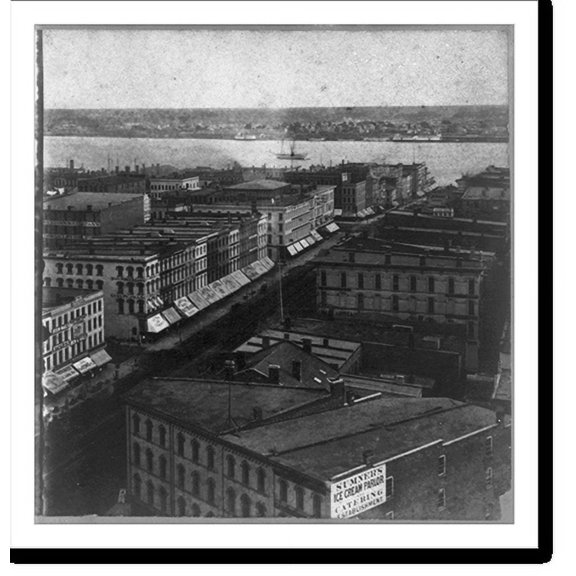 Historic Print, Detroit, Mich., 16" x 20"