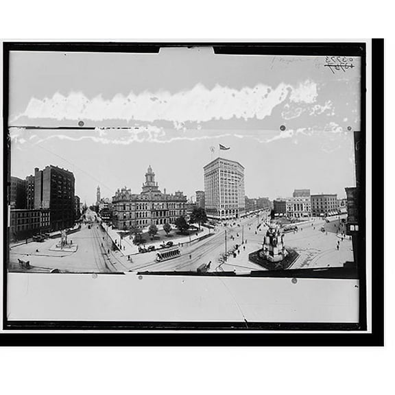 Historic Print, [Detroit, Michigan], 18" x 24"